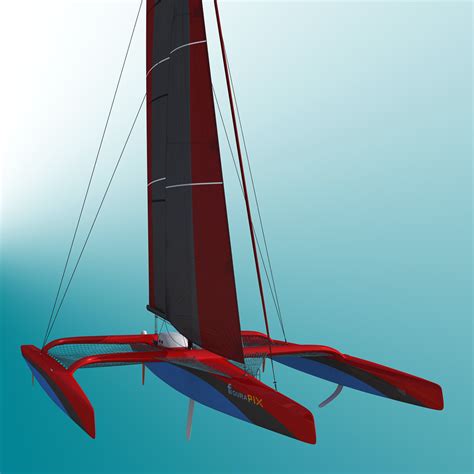 trimaran modell